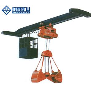 Wholesale Light Weight Single Girder Overhead Travelling Crane With Double Disc Hydraulic Grab from china suppliers