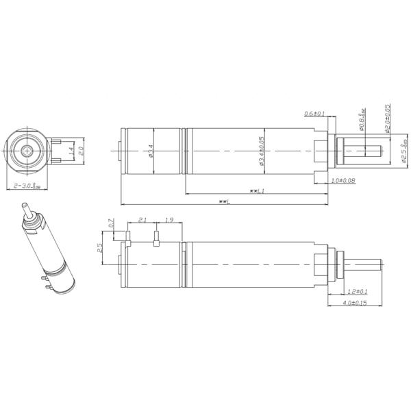 Customized Mini Stepper Motor Gearbox 12 Rpm For Scalpel , High Efficiency