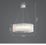 Post-modern living room chandelier designer creative study master Italian lamp