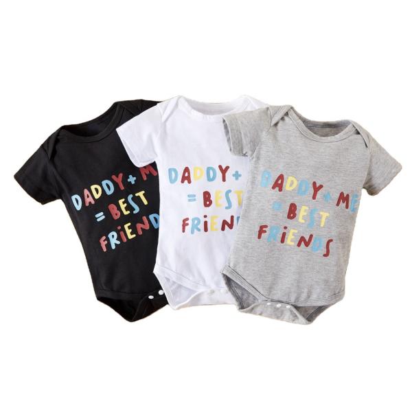 Factory Price In Stock And Customized 100% Cotton Short Sleeeves and Legs Baby