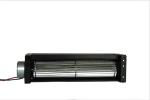 10 Inch 12V small tangential ventilator dc fan motor , cross flow exhaust fan