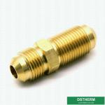 Sae 45-Degree Male Threaded Coupling Nipple Pipe Fitting Copper Pipe Flare