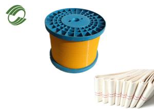 Wholesale Canvas Hose Industrial Polyester Yarn 1.2mm 1.3mm 18%-30% Elongation from china suppliers