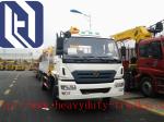 Yellow Telescopic Boom Crane / XCMG electric Scissor Aerial Work Platform 10m