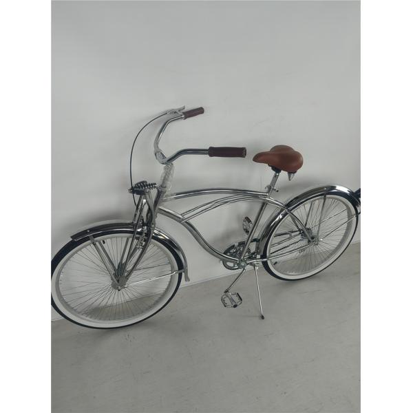 160kg Load Capacity Shimano Grip 26 Lowrider Complete Chrome Bike for Your