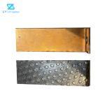 Gold Flexo Printing Machine Parts 106*40*2 Positioning Copper