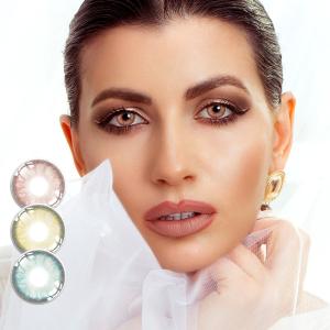 Wholesale Cosmetic Eye Gem Green Contact Lens Color Blends 8.5mm Odm from china suppliers