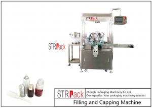 China Vial Oral / Nasal Spray Filling Machine Capacity 50bpm With No Leakage System on sale