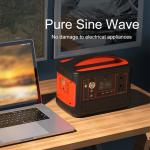 153600mAh 600W Lithium Battery Solar Generator 110V/220V AC Portable Engergy USB