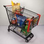 American Multifunctional Large Metal Trolley Warehouse Supermarket Store