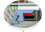 Adjustable Height Adjustable Bed , Over Loading Protection Hospital Nursing Bed