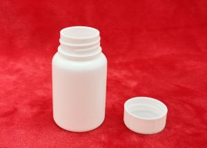 China Aluminium Liner Plastic Pill Bottles Pharmaceutical Tablet Broken Resistant on sale
