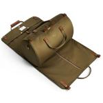 Customized Logo Canvas Convertible Garment Duffel Bag 20 X 16 X 12 Inches