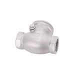 China CF8/CF8m Swing Check Valve Straight Through Type Channel for Water Supply Competition for sale