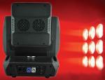 9pcs LED Moving Head Light American CREE RGBW Square 14/19/46CH