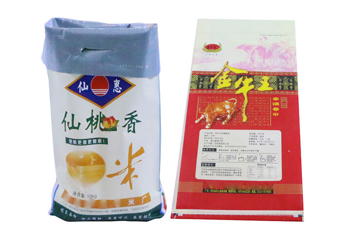 40LB Woven Plastic Bags For Horse Feed / Clothing / Chemical Packing