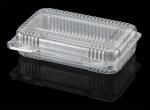 Clear Plastic Produce Containers Lightweight Food Grade 250 X 180 X 75mm