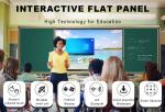 65 75 86 Inch Android 14 Whiteboard Interactive Smart Whiteboard Interactive