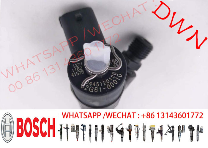 BOSCH GENUINE BRAND NEW injector 0445120126 0445120126 VA32G61-00010 for KOBELCO SK130-8 SK140-8