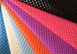 Mildew Proof Quilted Leather Fabric Nonwoven Synthetic PU Embroidered