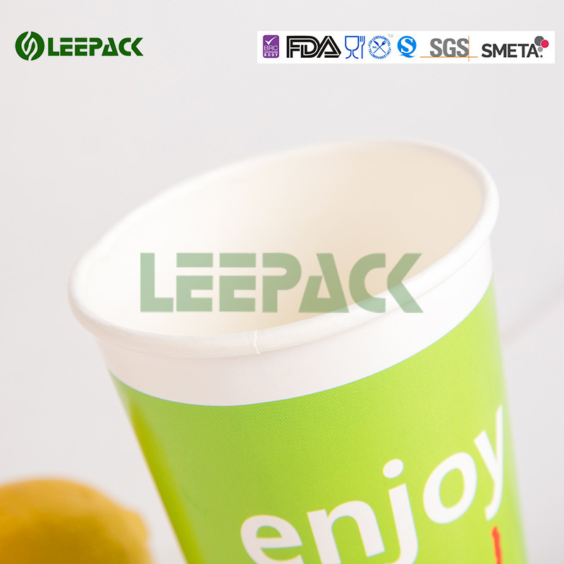 Custom design printed insulated takeaway paper hot drink coffee cups with lids wholesale