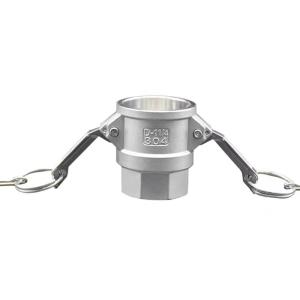 Wholesale Equal SS 304 316 Stainless steel Camlock Coupling of Type D quick connector NPT BSPT BSP from china suppliers