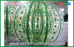 Wholesale Inflatable Beach Games Customized Giant Durable Inflatable Zorbing Ball For Hamster Ball Game 2.3x1.6m from china suppliers