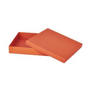Wholesale Hard Cardboard Paper Packing Boxes Orange Color With Custom Logo from china suppliers