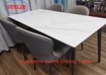 Sleek And Modern Heating Funriture Warm Dining Tables Customizable and