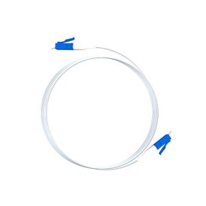 Wholesale PVC White Fiber Optic Patch Cord Lc Fiber Pigtail Simplex 0.9MM 1.5M G652D from china suppliers