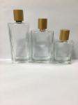 5g 30g 50g 100g Atomizer Spray Bottle With Wood Cap Eco Friendly