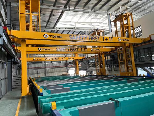 Anodizing Production Line With Free Sulfuric Acid 180 Plusmn 30 G/l Degreasing