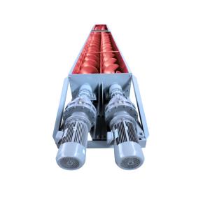 Wholesale Carbon Steel U Shaped Sludge Screw Conveyor With Shaft from china suppliers