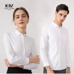 Weaving Method Knitted Elegant Office Work Wear Classical Dress Shirts for Men