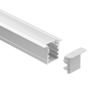 Wholesale Flame Retardant Wall Recessed LED Profile Aluminum 18*15mm Customized Length from china suppliers
