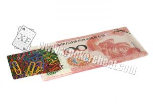 Wholesale Money Exchange Cards Poker Cheat Device For Changing Cards from china suppliers