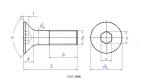 Hexagon Bolts DIN7991 Hex Socket Flat Countersunk Head Screw