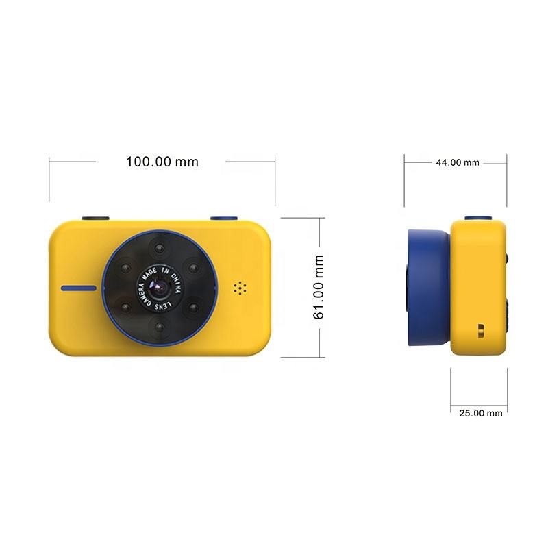 4K 32GB Durable Children Video Camera , Screen 2.4 Inches Toy Video Recorder