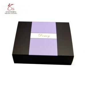 Wholesale Black Fashionable 350gsm Chocolate Packaging Paper Box With Sleeve from china suppliers