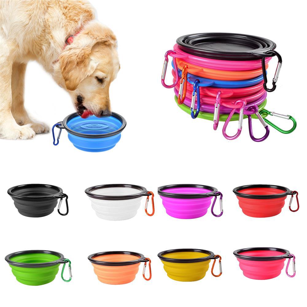 Collapsible Travel Dog Bowl Top Seller Foldable Silicone for Pet Owners on the Move