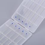 70mm Metal Stick Blue Pointed Adhesive Silicone Q Tip