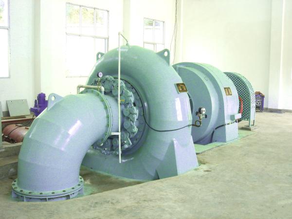 Stainless Steel Automatic Francis Turbine Generator 10kV Rated Voltage 300KW