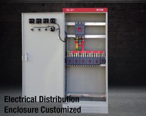 Wholesale XL21 Motor Control Cabinet Power Electrical Enclosure Sheet Steel For Switch Panel IEC 60439 from china suppliers