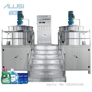 China 0-1440rpm High Shear Homogenizer Emulsifier Mixer GMP Standard liquid soap mixer toilet soap making machine on sale