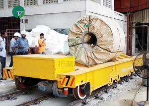 Wholesale 5-40 Ton Warehouse Battery Power Aluminum Coil Transfer Cart With V frame Deck from china suppliers