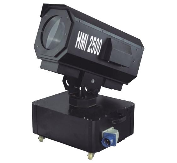 Full Color Outdoor Sky Search Light HMI 2500W 16 Beams Waterproof Lighting