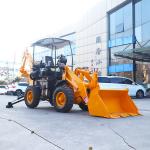 Compact Hydraulic 4WD Front End Loader Excavator 1.5 Ton CE Certificate