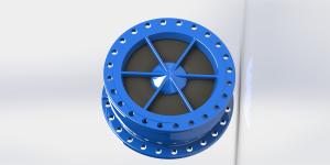 Wholesale Blue Anti Water Hammer Valve Quick Close Non Slam Swing from china suppliers