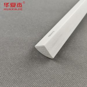 Wholesale Quarter Round White Vinyl PVC Moulding 12FT PVC Foam Mould Building Material from china suppliers