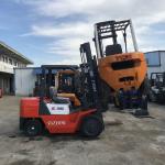 Used 3.5 Ton Diesel Forklift HELI K30 K35 Low Working Hour Second Hand Fork Lift